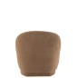 Pouf en Textile Marron 78x88x72cm Pouf en Textile Marron 78x88x72cm