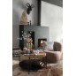 Pouf en Textile Marron 78x88x72cm Pouf en Textile Marron 78x88x72cm