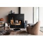 Pouf en Textile Marron 78x88x72cm Pouf en Textile Marron 78x88x72cm