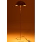 Lampada alta in metallo dorato 30x30x150 cm