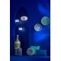 Vaso in giunco di mare blu 30x30x90 cm