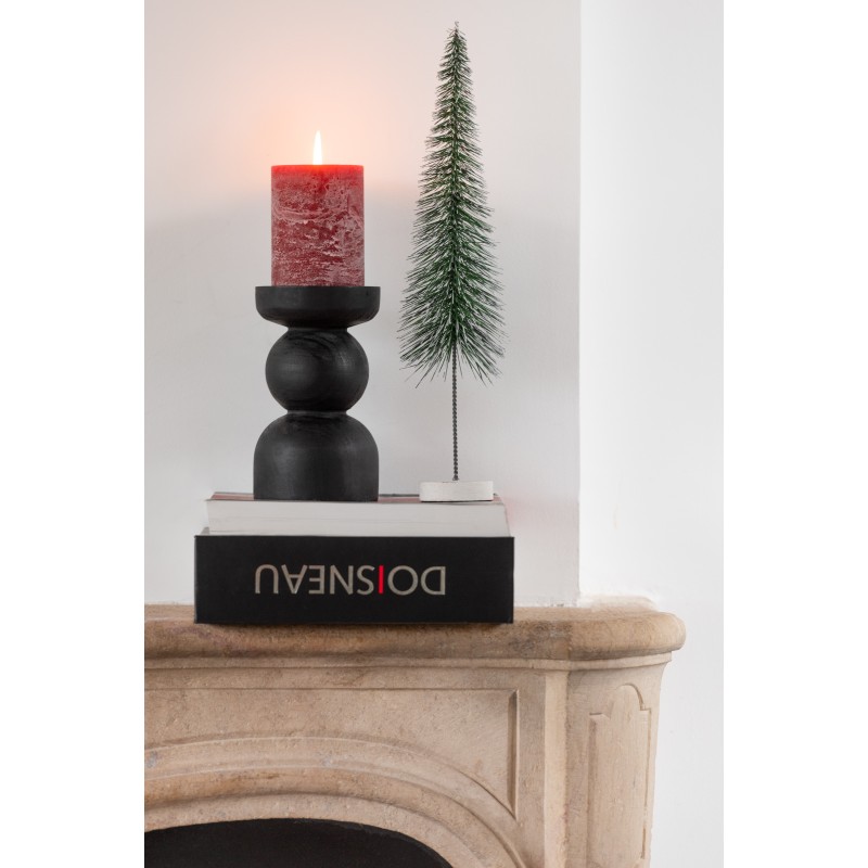Sapin de Noël artificiel en plastique vert 7x7x35 cm Sapin de Noël artificiel en plastique vert 7x7x35 cm