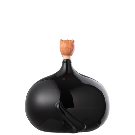 Figurine les chartistes en poterie multicolore 20x15.5x22 cm
