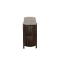 Consolle a 2 livelli in legno marrone 160x38x75 cm Consolle a 2 livelli in legno marrone 160x38x75 cm