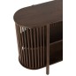 Consolle a 2 livelli in legno marrone 160x38x75 cm Consolle a 2 livelli in legno marrone 160x38x75 cm