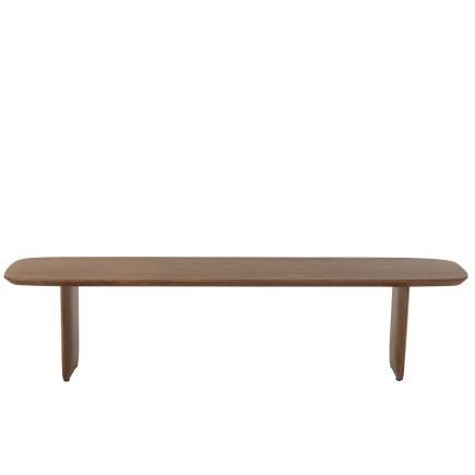 Banc en bois d’acacia marron 190x40x45 cm