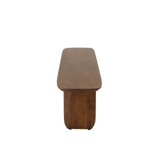 Banc en bois d’acacia marron 190x40x45 cm