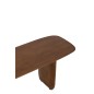 Banco em madeira de acácia castanha 190 x 40 x 45 cm Banco em madeira de acácia castanha 190 x 40 x 45 cm