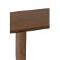 Banco em madeira de acácia castanha 190 x 40 x 45 cm Banco em madeira de acácia castanha 190 x 40 x 45 cm