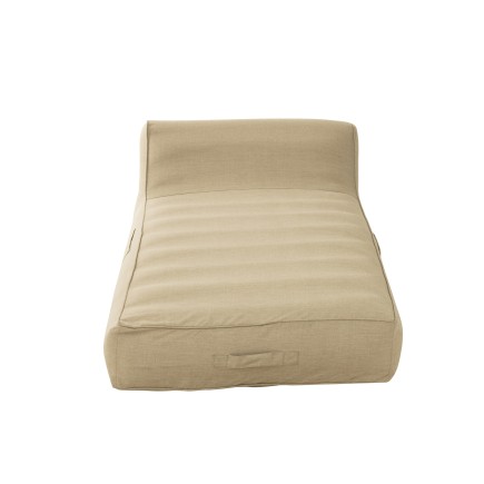 Materasso in polipropilene beige 160x82x50 cm
