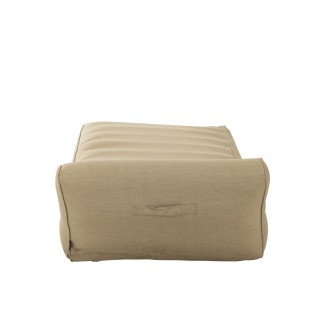 Colchón de polipropileno beige 160x82x50 cm