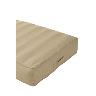 Colchón de polipropileno beige 160x82x50 cm