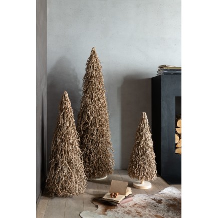 Arbre en bois marron 65x65x180 cm