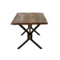 Tavolo invecchiato in legno marrone 180x89x76 cm Tavolo invecchiato in legno marrone 180x89x76 cm