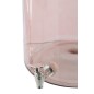 Distributeur de boisson verre rose 25x25x45 cm Distributeur de boisson verre rose 25x25x45 cm