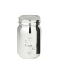 Bougie parfumée bocal verre argenté 69H Bougie parfumée bocal verre argenté 69H