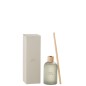 Diffuseur d’accords essentiels 250ml en verre 7.5x7.5x27.5 cm Diffuseur d’accords essentiels 250ml en verre 7.5x7.5x27.5 cm