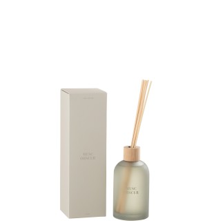 Diffuseur d’accords essentiels 250ml en verre 7.5x7.5x27.5 cm