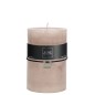 Bougie cylindrique 120H gris 10x10x15 cm Bougie cylindrique 120H gris 10x10x15 cm