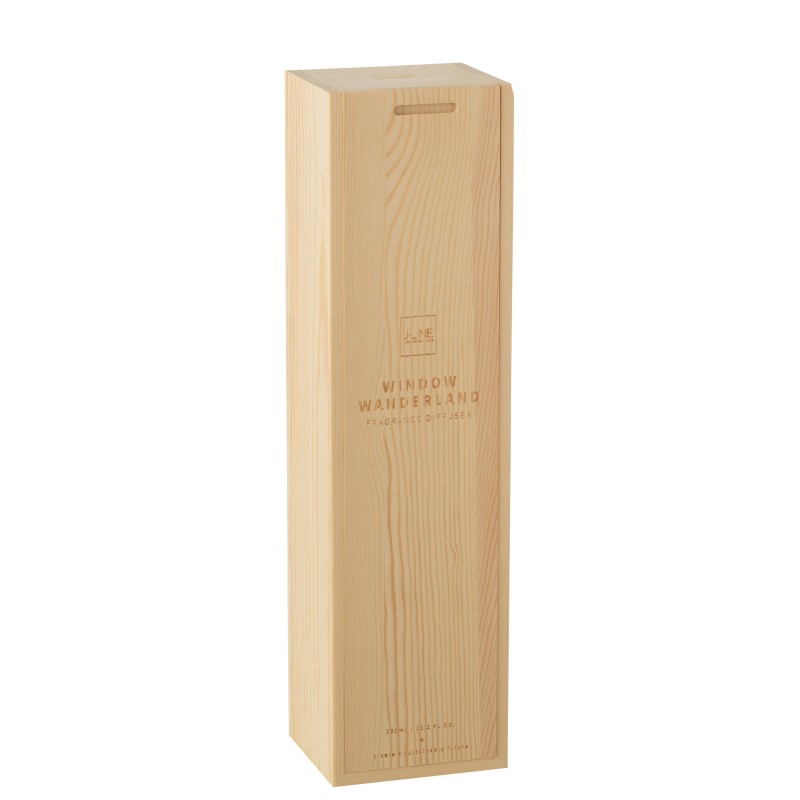 Diffuseur carré en paraffine transparent 9.8x8.6x37 cm Diffuseur carré en paraffine transparent 9.8x8.6x37 cm