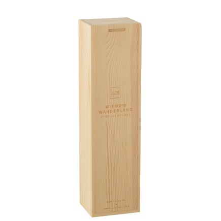 Diffuseur carré en paraffine transparent 9.8x8.6x37 cm