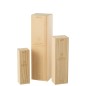 Diffuseur carré en paraffine transparent 9.8x8.6x37 cm Diffuseur carré en paraffine transparent 9.8x8.6x37 cm