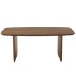 Table à manger en bois d'acacia marron 190x100x76.2 cm Table à manger en bois d'acacia marron 190x100x76.2 cm