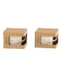 Lot de 2 mugs avec inscription en céramique blanche H.9cm Lot de 2 mugs avec inscription en céramique blanche H.9cm