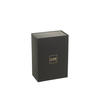 Coffret cadeau en Papier Noir 28x20x12cm
