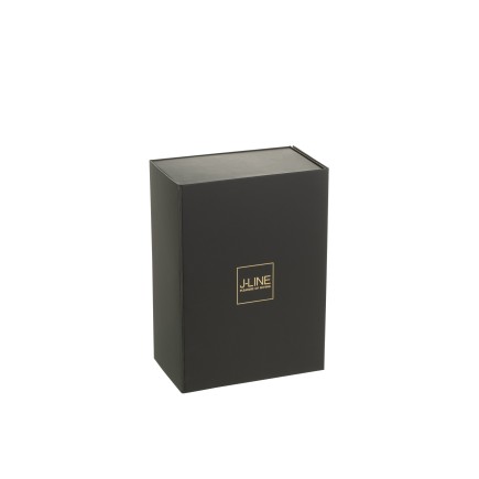 Coffret cadeau en Papier Noir 28x20x12cm