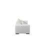 Canapé 2 places en tissu blanc 220x105x70cm Canapé 2 places en tissu blanc 220x105x70cm