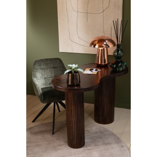 Cadeira de metal verde 58x56,5x85 cm