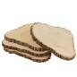 Tronco de madera de paulownia natural 40 x 34,5 x 3 cm Tronco de madera de paulownia natural 40 x 34,5 x 3 cm
