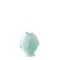 Vase poisson en grès bleu 17.8x10.5x22.8 cm Vase poisson en grès bleu 17.8x10.5x22.8 cm