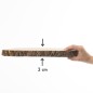 Tronco de madera de paulownia natural 40 x 34,5 x 3 cm Tronco de madera de paulownia natural 40 x 34,5 x 3 cm