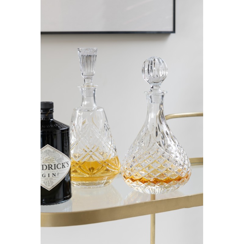 Caraffa con tappo a sfera in vetro trasparente 15x15x28 cm
Caraffa con tappo a sfera in vetro trasparente 15x15x28 cm