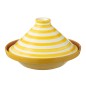 Piatto tajine in ceramica gialla 20x20x28 cm Piatto tajine in ceramica gialla 20x20x28 cm