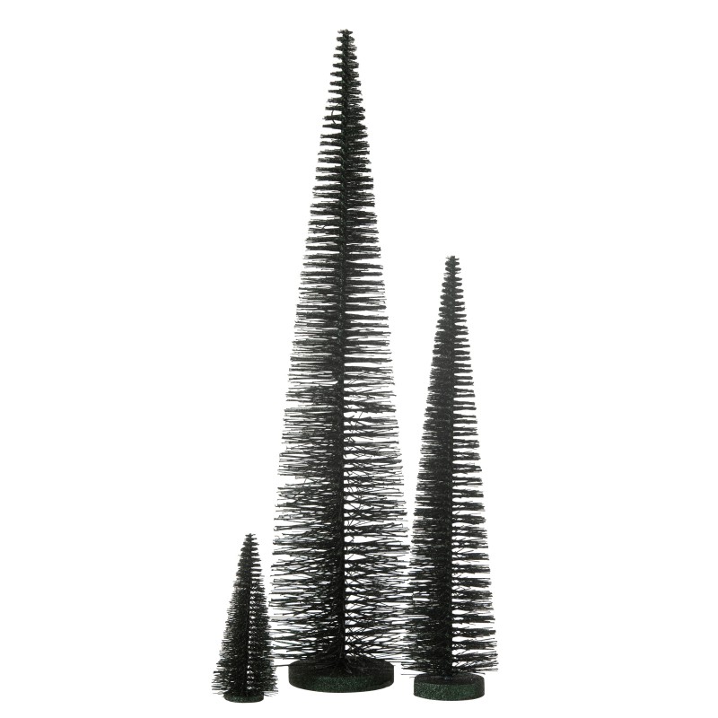 Árbol de Navidad artificial de plástico verde 15*15*61 cm Árbol de Navidad artificial de plástico verde 15*15*61 cm