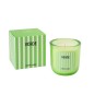 Bougie parfumée « Lierre de printemps et Neroli » dans verre vert 9.5x9.5x10 cm Bougie parfumée « Lierre de printemps et Neroli » dans verre vert 9.5x9.5x10 cm