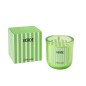 Bougie parfumée « Lierre de printemps et Neroli » dans verre vert 9.5x9.5x10 cm Bougie parfumée « Lierre de printemps et Neroli » dans verre vert 9.5x9.5x10 cm