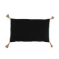 Cuscino rettangolare con pompon in cotone nero 50x30cm - Cuscino da esterno
Cuscino rettangolare con pompon in cotone nero 50x30cm - Cuscino da esterno