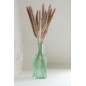 Carafe Fiore en verre bleu 11x11x27 cm Carafe Fiore en verre bleu 11x11x27 cm