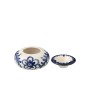 Posacenere in ceramica blu scuro 14x14x7 cm Posacenere in ceramica blu scuro 14x14x7 cm
