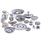 Posacenere in ceramica blu scuro 14x14x7 cm Posacenere in ceramica blu scuro 14x14x7 cm