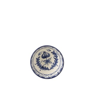 Insalatiera in ceramica blu scuro 22x22x10 cm