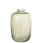 Vase en verre vert 20x20x29.5 cm Vase en verre vert 20x20x29.5 cm