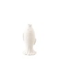 Jarrón soliflor de cerámica blanco con forma de pez, 13,5 x 11,8 x 28 cm Jarrón soliflor de cerámica blanco con forma de pez, 13,5 x 11,8 x 28 cm