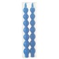 Boite de 2 bougies 5H calebasse bleu 7.5x3.5x30 cm Boite de 2 bougies 5H calebasse bleu 7.5x3.5x30 cm