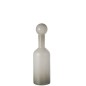 Jarrón botella de vidrio blanco 15.5*15.5*46 cm