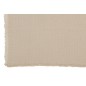 Manta de algodón beige claro 130x180x1 cm